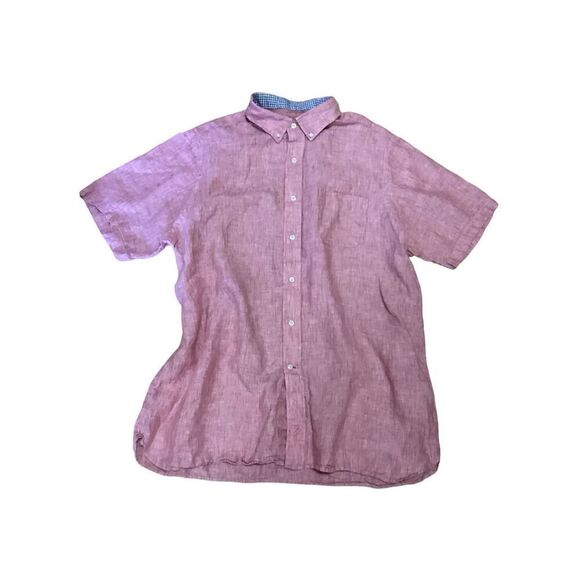 Daniel Cremieux Other - Cremieux Men’s Pink Linen Shirt XL